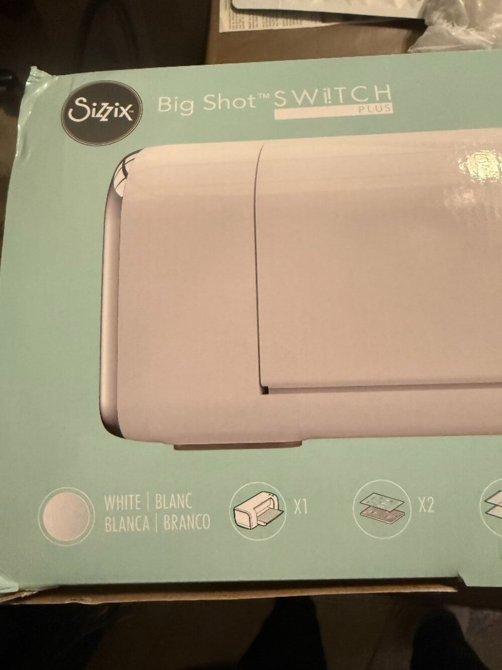 Sizzix Big Shot Switch Plus Die Cutting Machine Only